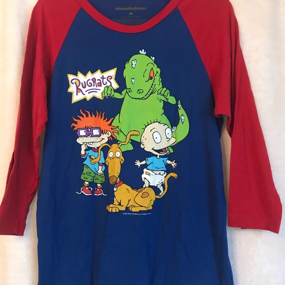 rugrats baseball shirt